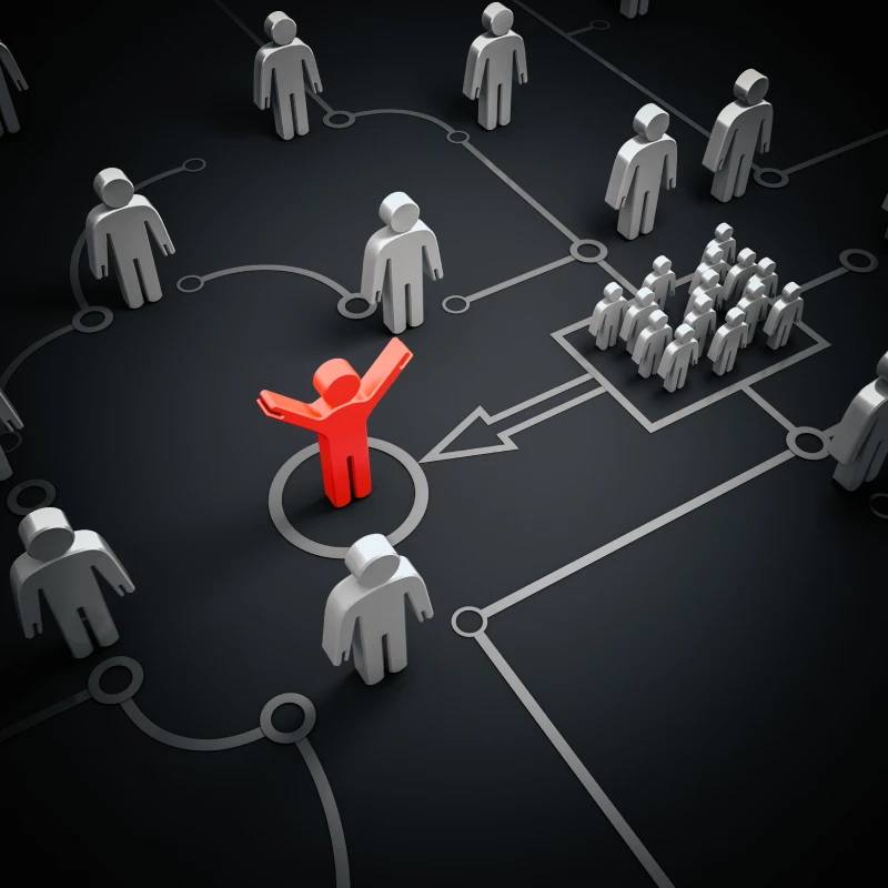 concept-target-leader-people-connection-technology-3d-rendering